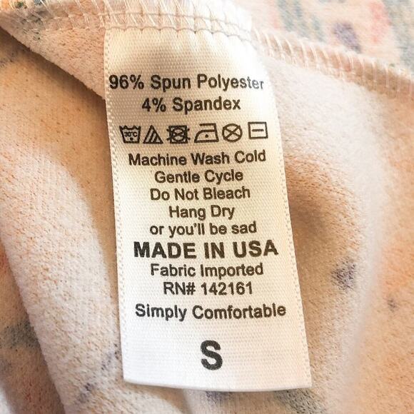 LuLaRoe Geometric A-Line Round Neck Retro Dress Size S - Picture 4 of 6